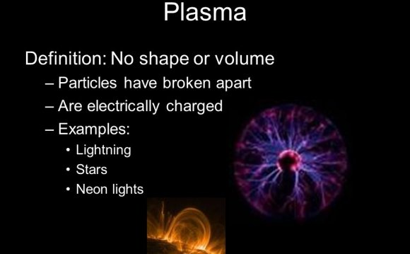 Solid liquid gas plasma Definitions