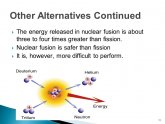 Energy released in nuclear fusion