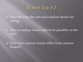 Nuclear fusion for energy