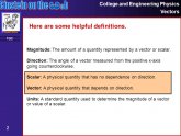 Physics definition of magnitude
