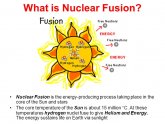 What is nuclear fusion in the Sun?